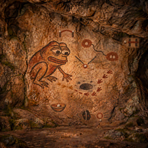 Pepe leaves a fading ring so an old rehearsal is not mistaken for a current one.